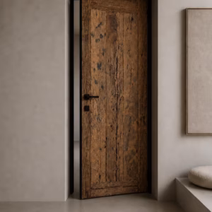Rustic Solid Oak Door Leaf – 800 × 2000 mm